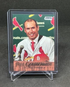 2019 TOPPS STADIUM CLUB - PAUL GOLDSCHMIDT PHOTO VARIATION PRESS CONFERENCE #285 - Picture 1 of 2