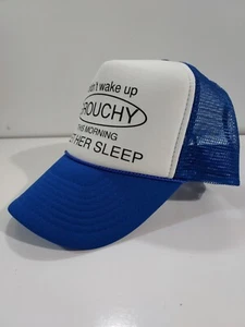 Cappello/Berretto Vintage Didn't Wake Up Grouchy Commedia Maglia Snap Back Regolabile - Foto 1 di 9