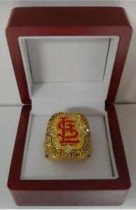 Albert Pujols- 2006 St Louis Cardinals World Series Ring With Wooden Display Box - Picture 1 of 4