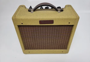 Amplificador de tweed Fender PR 258 Bronco años 90 vintage, 15W@8Ω, altavoz de 8" - Imagen 1 de 21