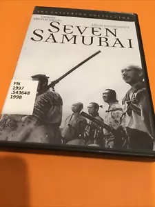 Seven Samurai Criterion Collection (DVD, 1954) Ex-library - Picture 1 of 2