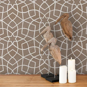 Moroccan Allover Stencil Design Zaza - Reusable stencils for walls DIY decor - Picture 1 of 4