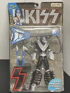 KISS Band ACE FREHLEY MCFARLANE TOYS ULTRA ACTION FIGURE CHITARRA Vintage SIGILLATO 1997 - Foto 1 di 4
