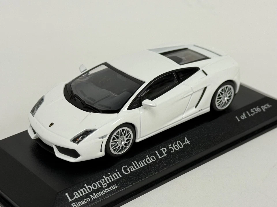 1/43 Minichamps Lamborghini Gallardo en blanco 2008 en blanco 400 103800 BK173 Foto 1 de 4