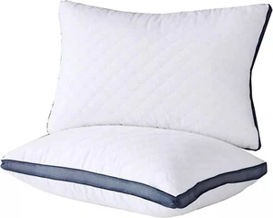 Pillows for Sleeping (2-Pack), Luxury Hotel Pillows Queen Size Set of 2 (Queen) - Picture 1 of 6