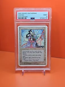 ⚪️⚪️⚪️ 1995 Magic The Gathering VISIONS 4TH EDITION PSA 9 POPULATION 1 ⚪️⚪️⚪️ - Picture 1 of 2