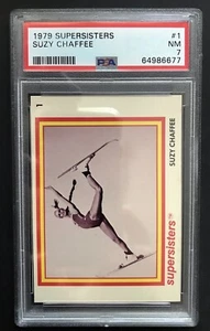 1979 Supersisters Suzy Chaffee Non-sport Card PSA Graded NM 7 - Picture 1 of 2