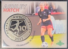 ASHLEY HATCH 2022 PARKSIDE NWSL PARAMOUNT COIN INSERT WASHINGTON SPIRIT #CR6