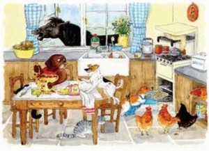 Too Many Cooks Tuftop Worktop Saver Glass Chopping Board various size - Picture 1 of 1