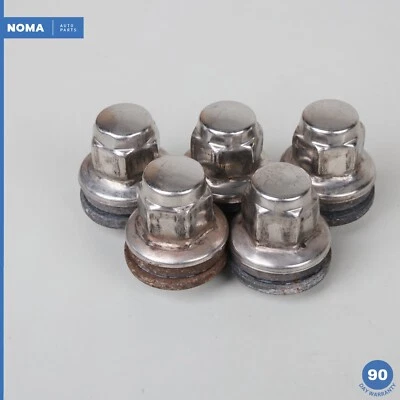 00-08 Jaguar S-Type X200 X202 X204 Juego de 5 tuercas de rueda 1X431012AA OEM Foto 1 de 4