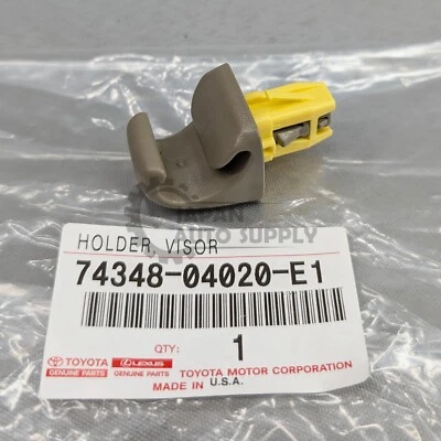 NUEVO OEM GENUINO TOYOTA 2009-2015 TACOMA BEIGE SOPORTE PARASOL 74348-04020-E1 Foto 1 de 4