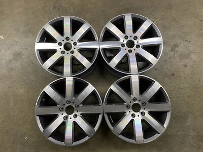 2019-2022 MERCEDES-BENZ G550 19” WHEELS RIMS SET (4) MACHINED OEM A4634011000 - Image 1 of 4