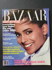 6/1988 Harper's Bazaar Brooke Shields Georges Braque Rachel Hunter Vanessa Duve