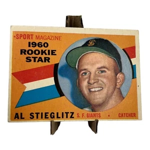 1960 Topps #144 Al Stieglitz RS RC rivista sportiva card vintage - Foto 1 di 3