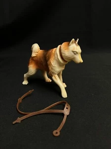 VINTAGE ACTION MAN - DOG SLEDGE TEAM HUSKY WITH HARNESS - Picture 1 of 2
