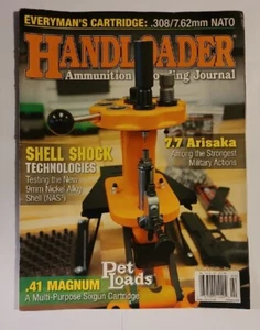 HANDLOADER Magazin (Februar 2020) Shell Shock, 7,7 Arisaka, 0,41 Magnum - Bild 1 von 3