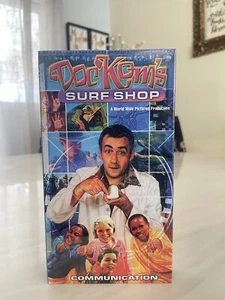 RARE Doc Kom's Surf Shop VHS 2001 Public Performance Video COMMUNICATION Science - Picture 1 of 5