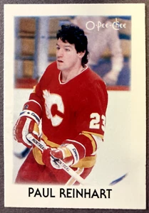 1987-88 O-Pee-Chee Minis #34 Paul Reinhart Calgary Flames - Picture 1 of 1
