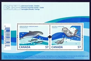 Canada sc#2387 Marine Life Souvenir-Sheet, Mint-NH - Foto 1 di 2