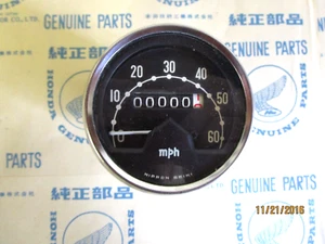 HONDA CA110, C110 Honda Sport 50 NOS Speedometer 37200-011-810 - Picture 1 of 6