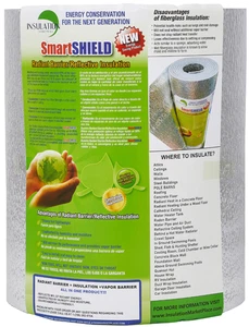 SmartSHIELD -5 mm Reflective Foam Core Insulation, RADIANT BARRIER 16''X100ft - Picture 1 of 8