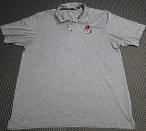 Georgia Bulldogs Mens Champion Gray XL Polo - Picture 1 of 8