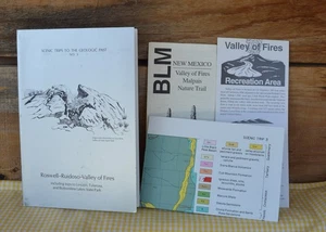 Scenic Trips to the Geologic Past #3 Roswell Ruidoso Valley of Fires NM 1981 Map - Imagen 1 de 20
