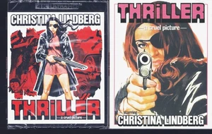 Thriller: A Cruel Picture (4K UHD/Blu-ray) 1973 Vinegar Syndrome w/Slipcover OOP - Picture 1 of 2