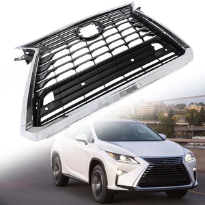 For 2016-2019 Lexus RX350 450 Front Upper Lower Grille Chrome Front grill - Picture 1 of 10