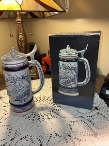 1981 Avon Flying Classics Ceramic Stein Handcrafted in Brazil Beer Mug - Picture 1 of 15
