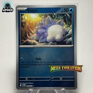 Snom 042/132 Reverse Holo Pokemon TCG: Mega Evolution Card MINT SHIPPED TODAY! - Picture 1 of 2