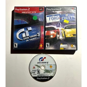 PlayStation 2 PS2 Racing Bundle Videojuego Lote🔥¡Todo Funciona! Gran Turismo - Imagen 1 de 7
