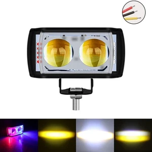 Sturdy LED Motorcycle Light with Adjustable High and Low Beam Features - Picture 1 of 9