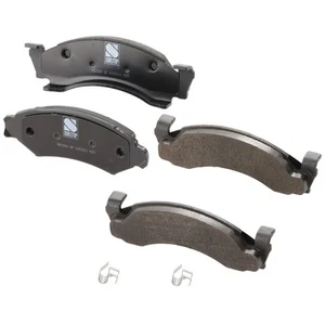 Front Semi-Metallic Brake Pad Set For 1986-1993 Ford F-150 Ford E-150 Econoline - Picture 1 of 6