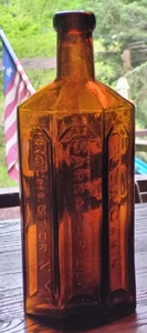 Blockhaus Sarsaparilla Rochester New York schöne Farbe flache Rückseite Halbkabine - Bild 1 von 8