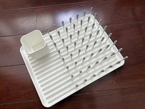 OXO Tot Bottle Drying Rack, Gray & White - Picture 1 of 3