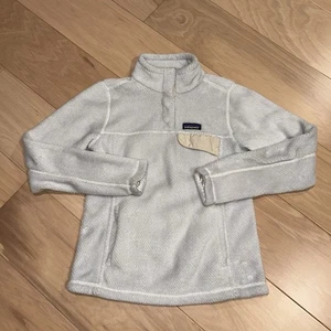 Pullover Patagonia Re-Tool Snap-T marfil pequeño para mujer - Imagen 1 de 5