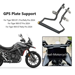 2024 Phone Navigation Bracket Holder GPS Plate For Tiger 900 GT / Pro/Rally Pro - Picture 1 of 9
