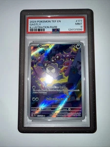 Pokemon TGC Temporal Forces Ghastly Illustration Rare 177/162 PSA 9 - Bild 1 von 2