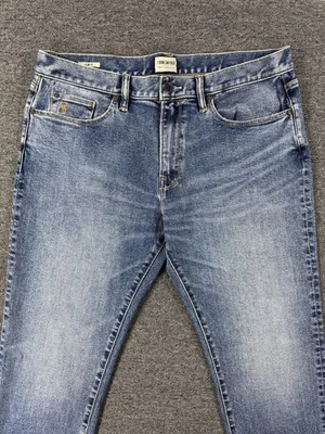 Todd Snyder Jeans Mens 34x30 Blue Slim Fit Stretch Denim Medium Wash Pants - Image 1 of 4