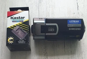 Samsung OIS DUO HMX-QF30 WIFI HD Camcorder 20x Zoom 1080p Video - Picture 1 of 4