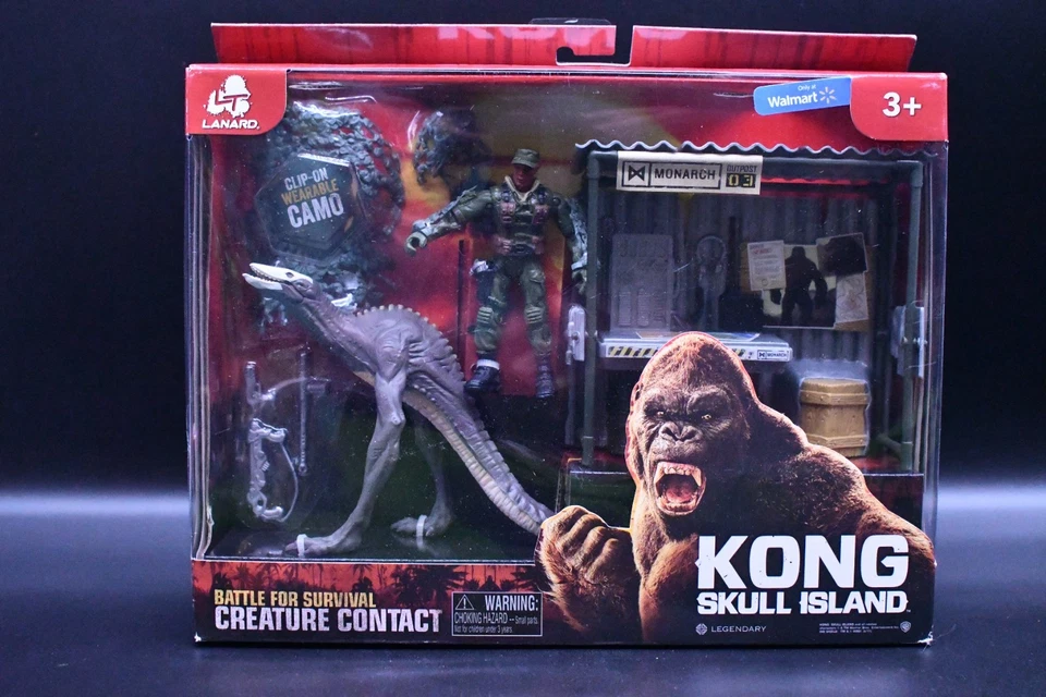  KONG SKULL ISLAND Creature Contact Battle for Survival Walmart 2017 NUEVO Foto 1 de 2