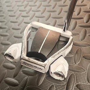 LH TaylorMade Ghost Spider S 34" Putter Ghost Steel Shaft READ* Old Grips - Picture 1 of 6