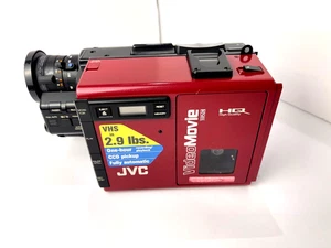 JVC GR-C7U VHS-C Video Camcorder rot Zurück in die Zukunft Teile oder Reparaturen - Bild 1 von 5