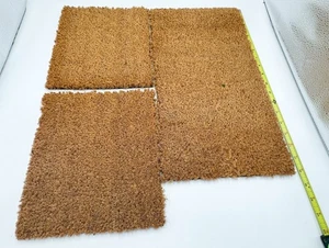 3 Large Grass Mat Cutouts - Dry Fields - Models Scenography Wargaming 10mm - Picture 1 of 4