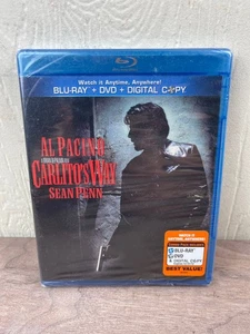 Carlito's Way Blu-ray 1993 Combo Pack Al Pacino Sean Penn - Imagen 1 de 2