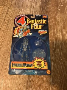 Vintage 1995 Toy Biz Marvel Fantastic Four Invisible Woman Figur versiegelt neu - Bild 1 von 2