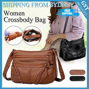 Ladies Cross Body Messenger Bag Over Bags Handbags Soft Phone Bag Women Shoulder - Picture 1 of 15