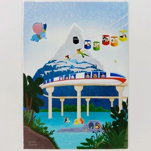 Disneyland Postcard Disney WonderGround Gallery Nidhi Chanani Matterhorn Reduced - Picture 1 of 2