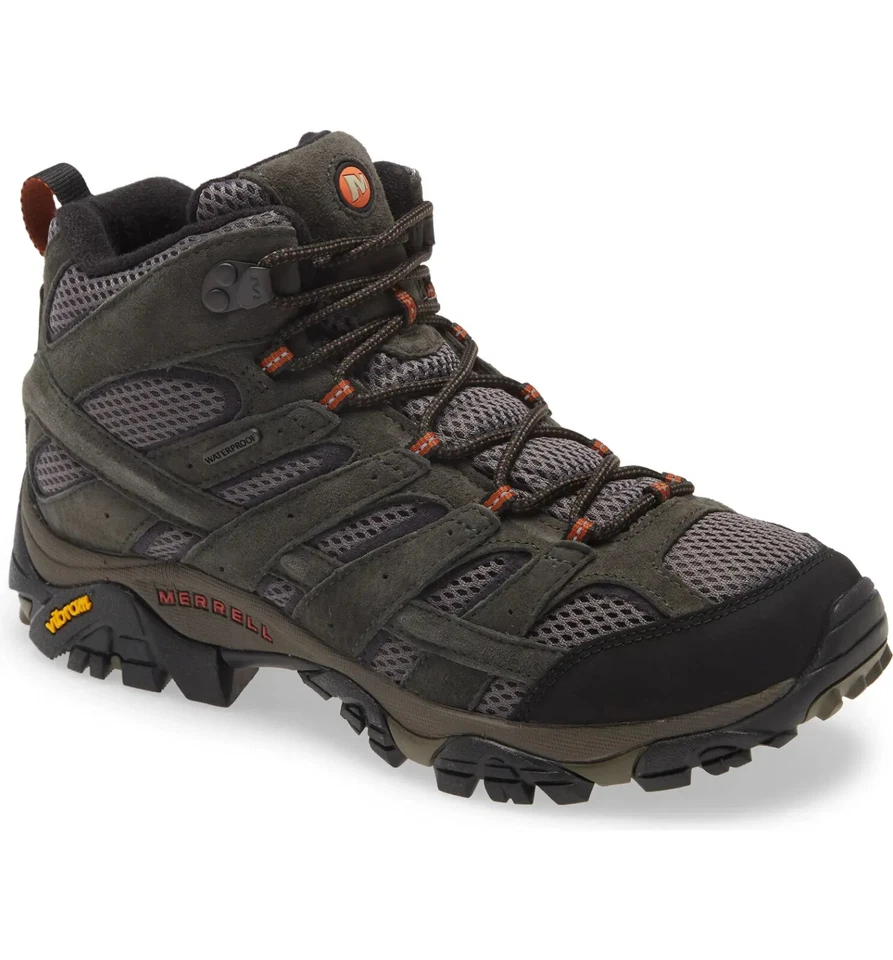Merrell J06053 Men's Moab 2 Mid WP Hiking Boots